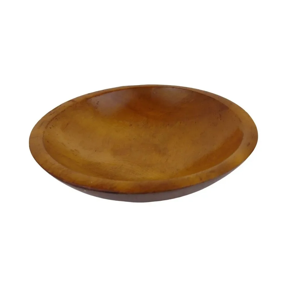 Munising Maple Primative Wood Bowl 9.25 X 8.25